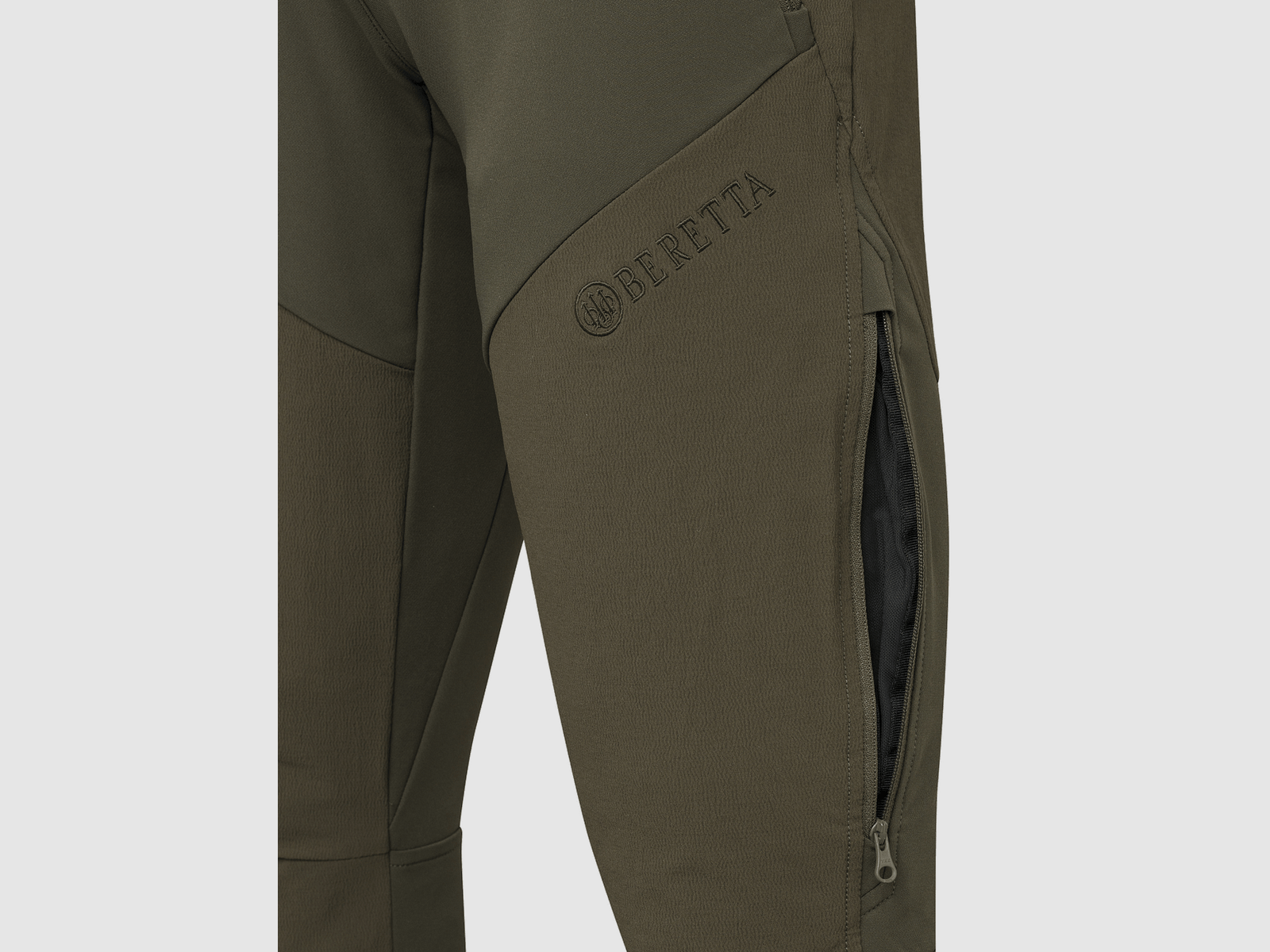 Pantalon W Stretch 4 Voies Vert Mousse, image 5 sur 7