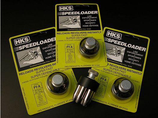 HKS - Speedloader Mod. PY-A, 3Stück