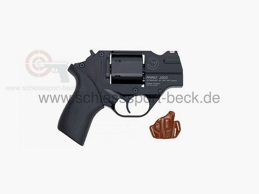 Chiappa Rhino Revolver 20DS (Black Anodized) 357MAG/2"BBL