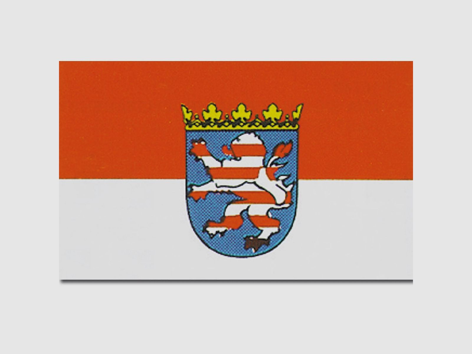 Diverse Flagge Hessen