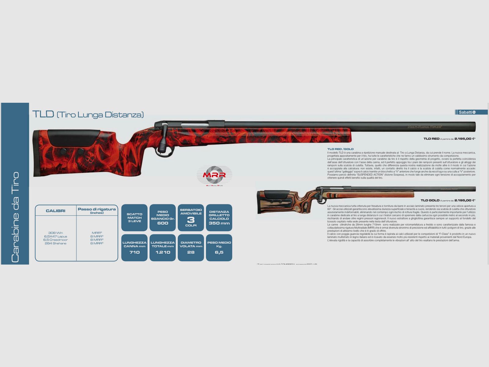 SABATTI / BOLT ACTION GEWEER – OVER-UNDER – PARALLEL / ALLE MODELLEN, afbeelding 4 van 17
