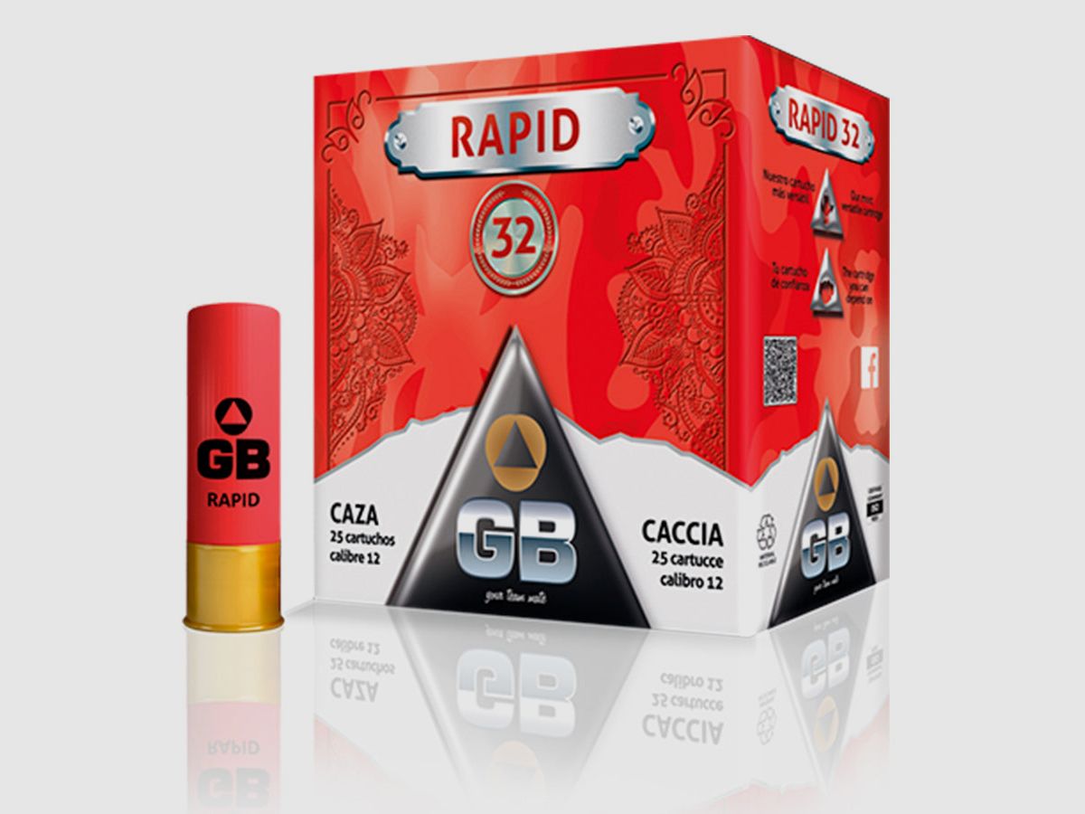 Hunting cartridges GB Rapid 32 - Caliber 12