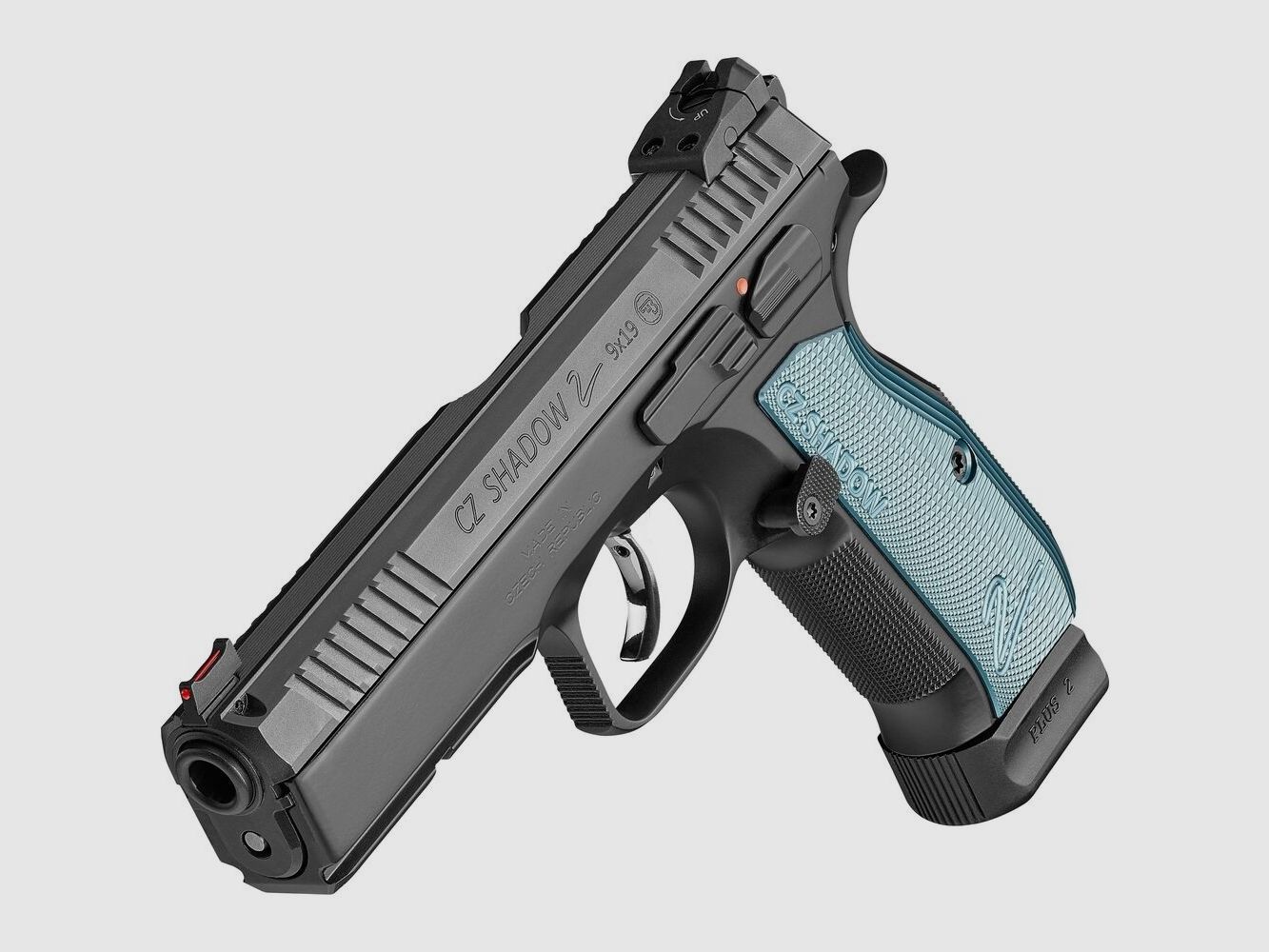 CZ SHADOW 2 SA/DA Noir/Bleu 9mm
