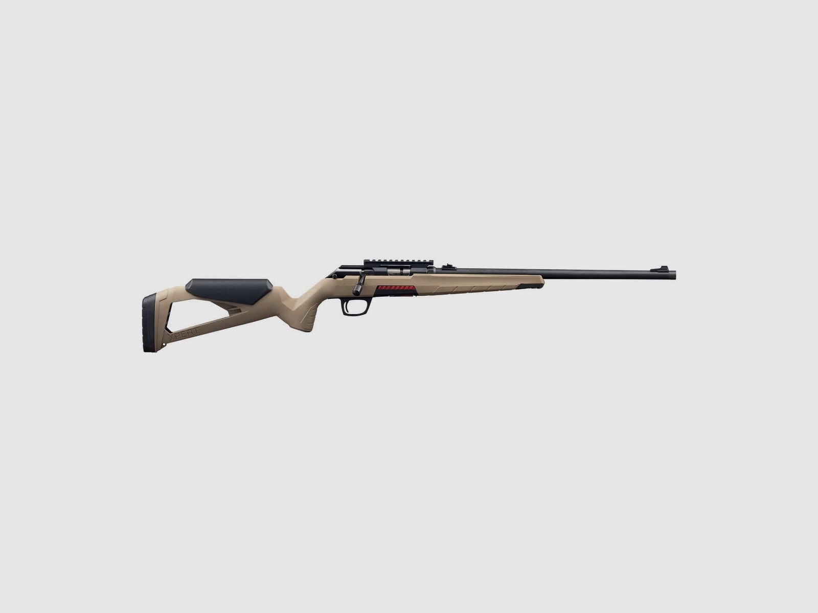 Winchester Xpert FDE mit Gewinde 18 Zoll Repetierbüchse Kal. .22 lfB.