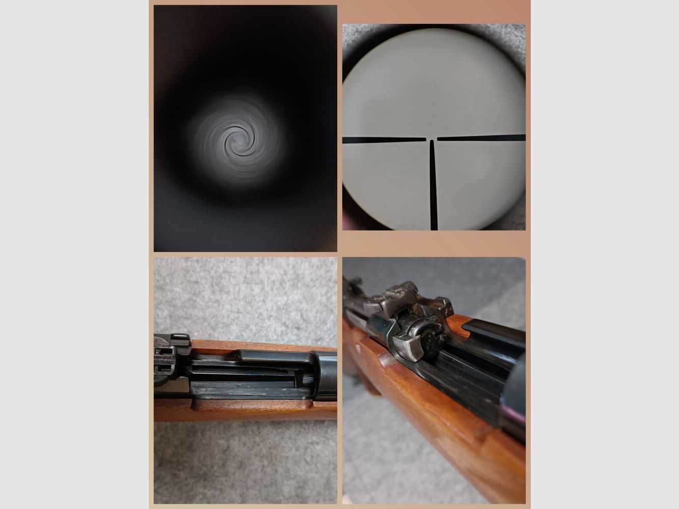 Waffen Grunder Thun	 Mauser K98 im schweizer Kaliber mit ZF Diavari D 1,5-6x42