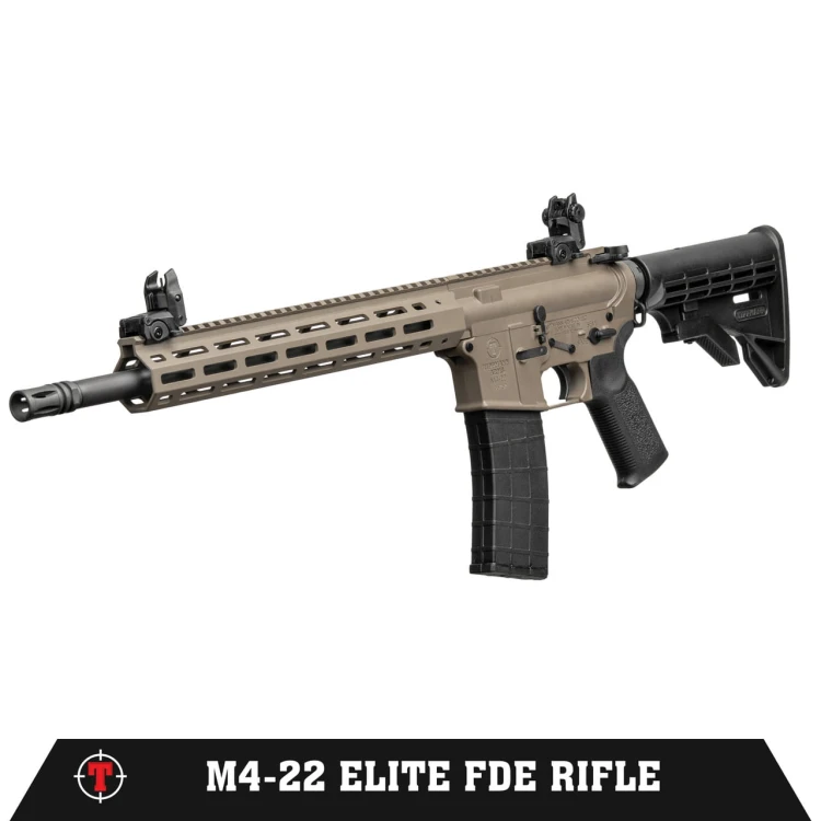 Randvuurkarabijn Tippmann M4-22 16" Elite-L FDE, afbeelding 2 van 2