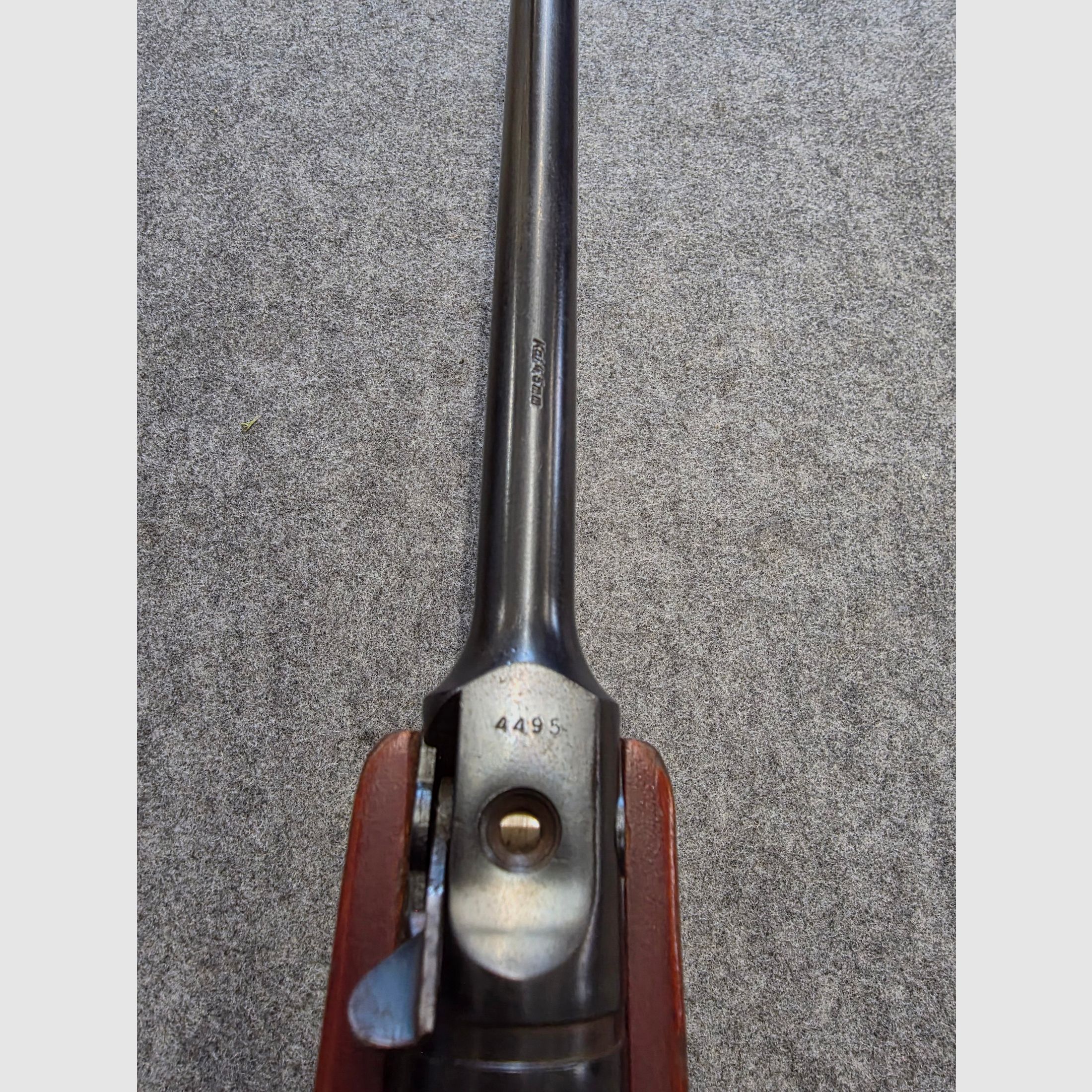 Q1 Supporto per tunnel di grano inclinato Haenel Mod. 3.112 con diottro e scatto fine caricatore cal. 4,5mm Diabolo 311 - 2