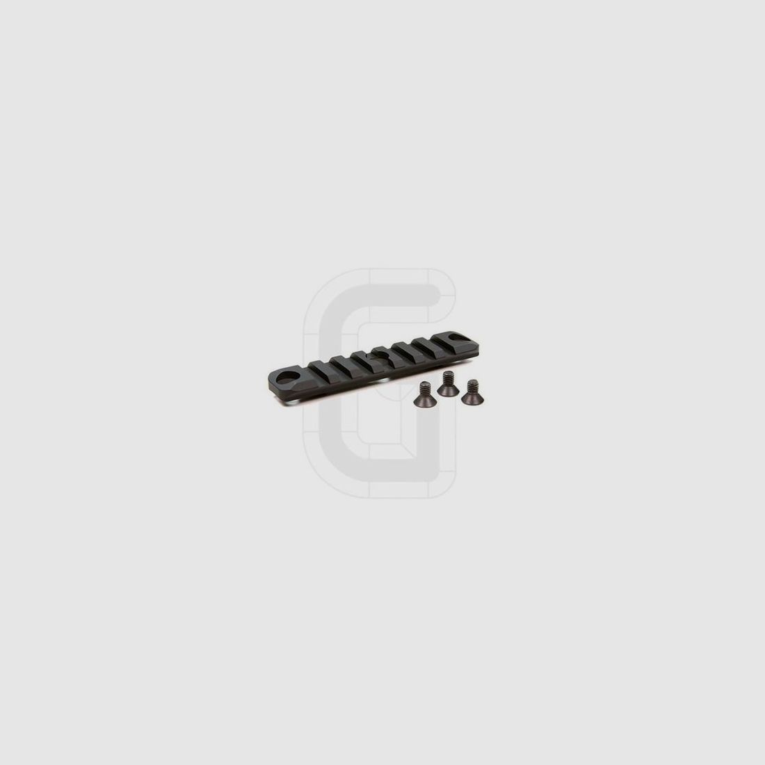 GEISSELE AUTOMATICS HK SMR 3-HOLE 7-SLOT ACCESSORY RAIL BLACK