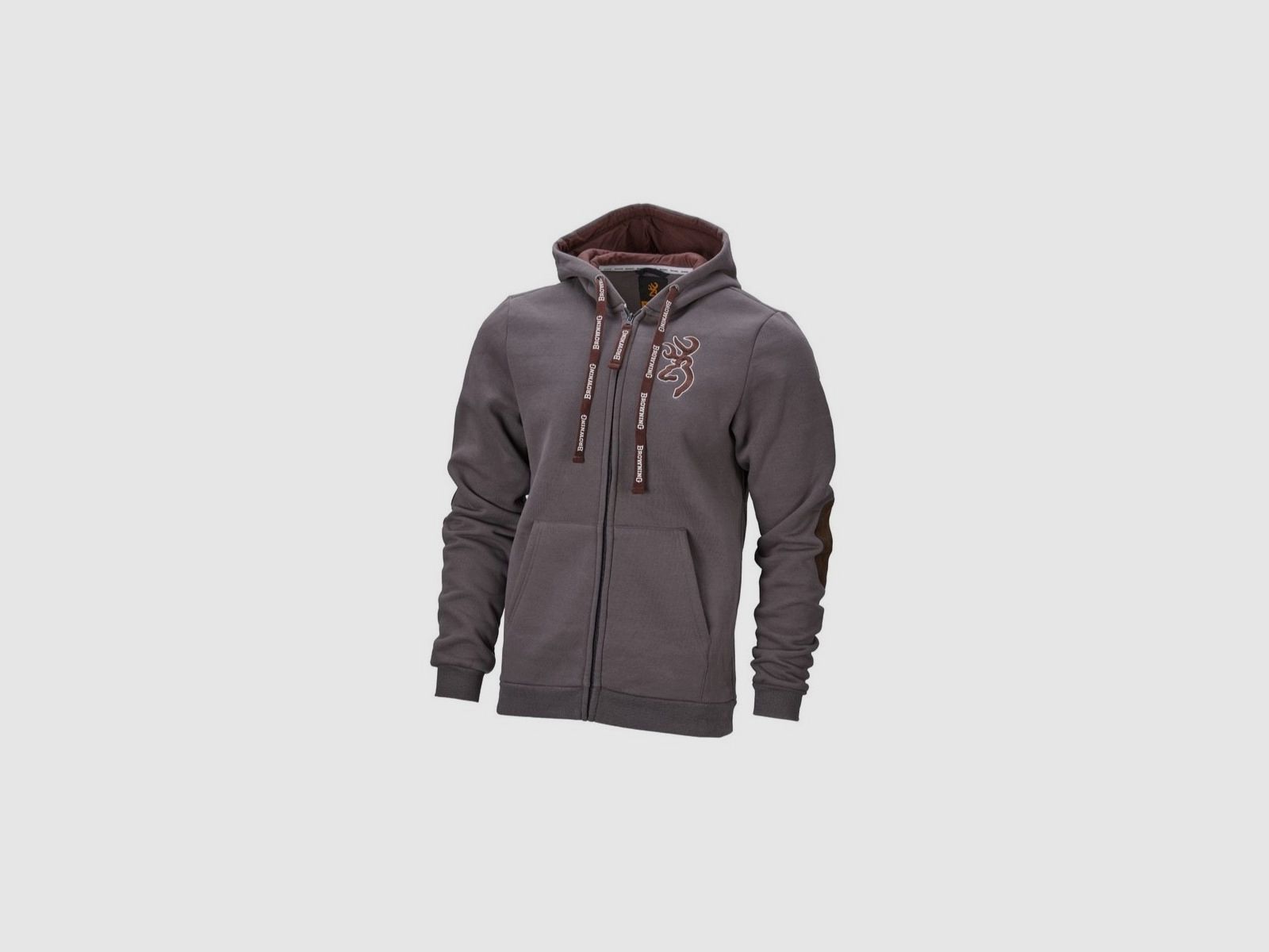 Giacca con cerniera, BROWNING, SNAPSHOT, grigia, XL