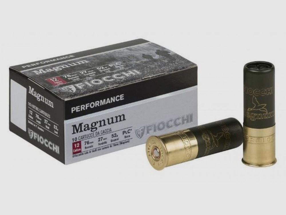 FIOCCHI Patronen MAGNUM Kal.12 gr.52 pb.0