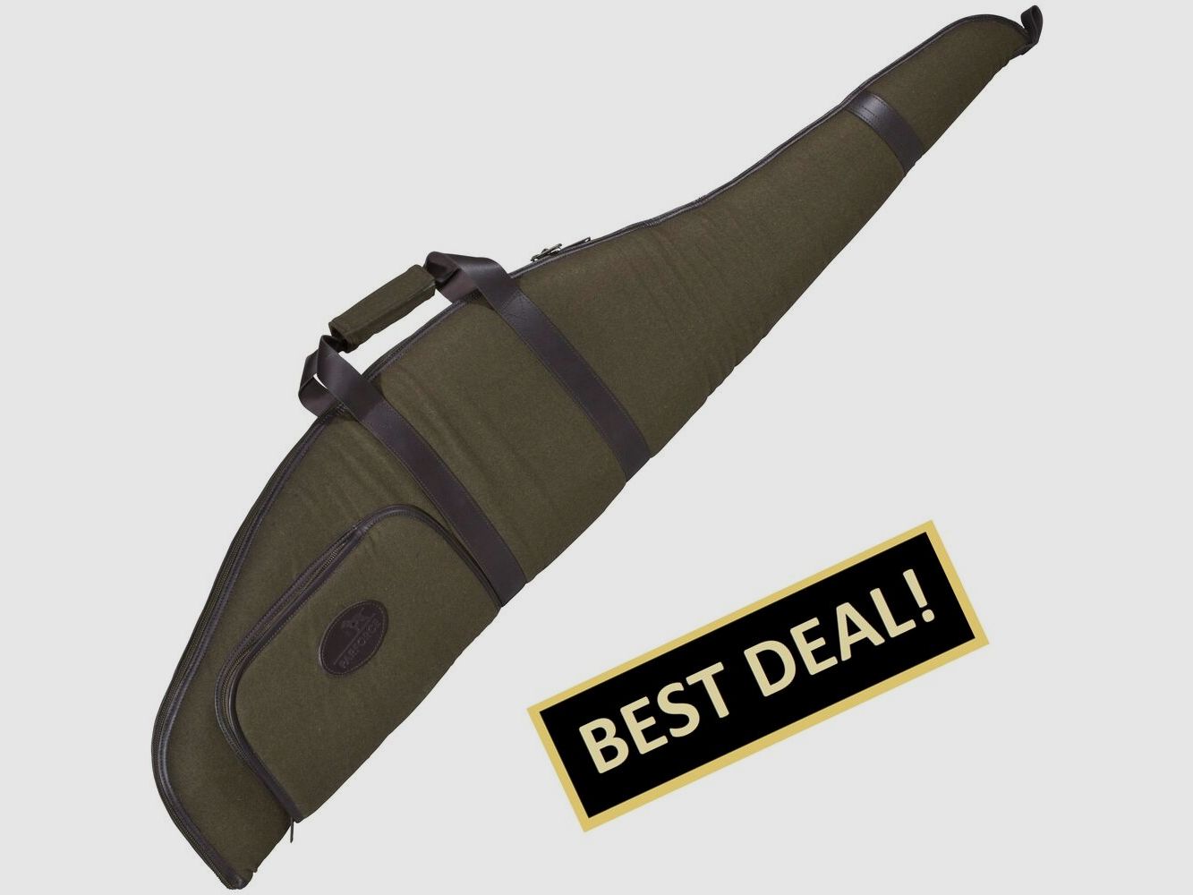 Parforce Langwaffenfutteral Luxury Loden/Leder