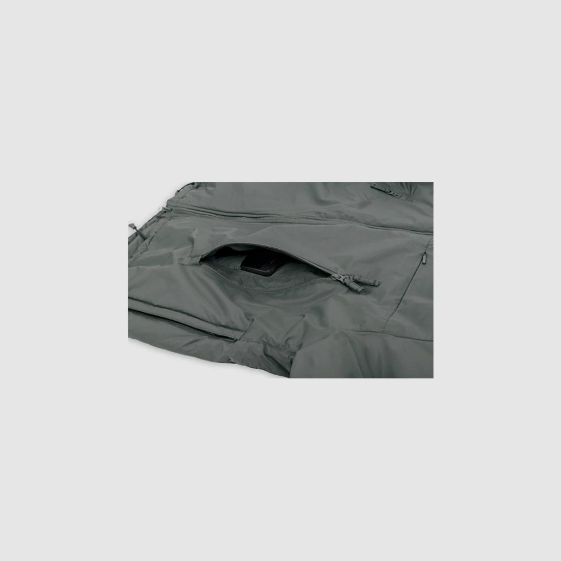 Taktische Winterjacke HUSKY, Climashield Apex 100g, Alpha Green, Bild 4 von 9