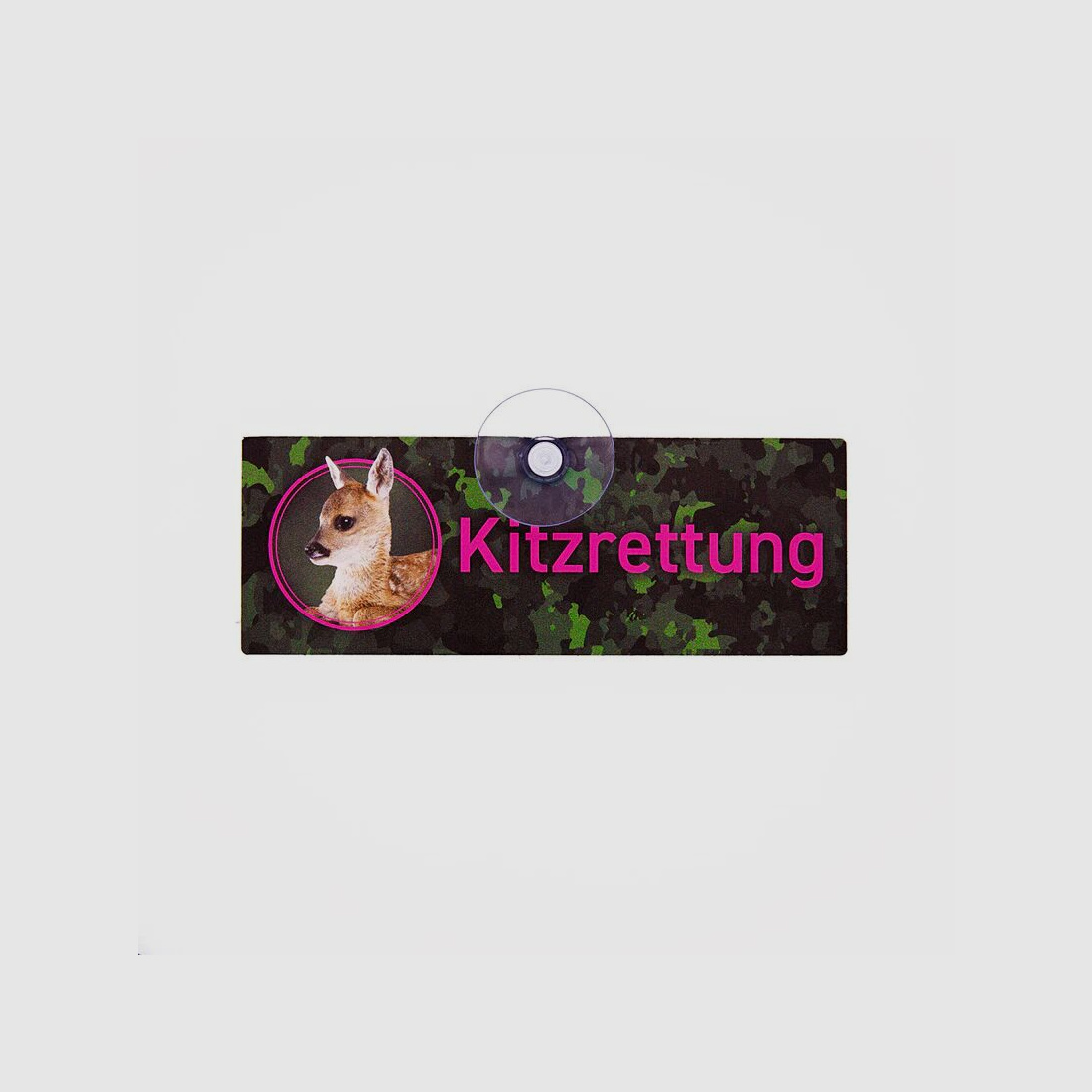 Wilde Hilde Autoschild met zuignap - "Kitzredding