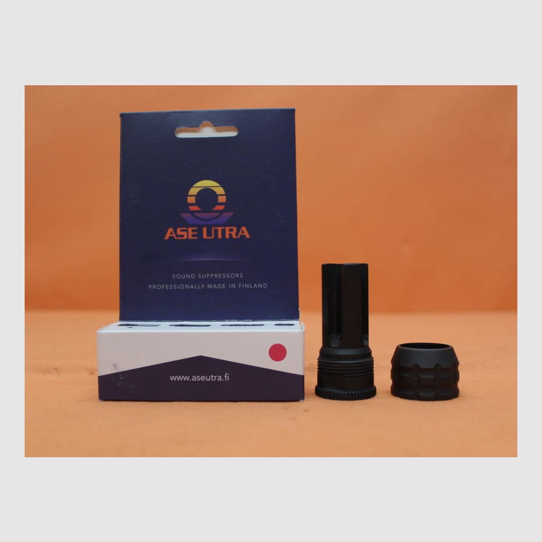 ASE Utra ASE Utra BoreLock HiPer Flashhider .30 (AU758) acero fosfatado (5/8-24) tipo Vortex