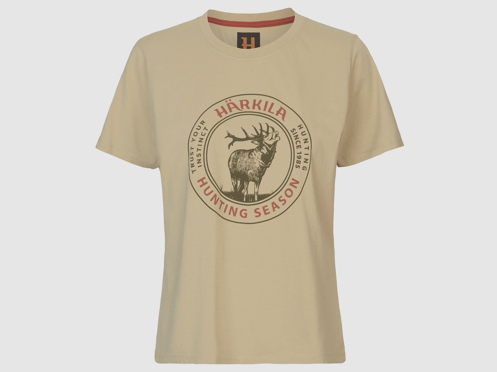 Hrkila T-Shirt Stag Badge