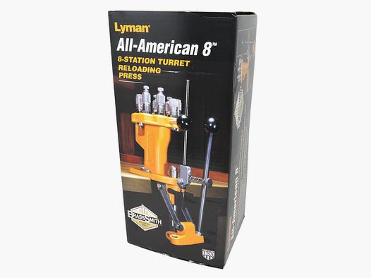 Lyman Brass Smith All-American 8 Turret Press (7040750)