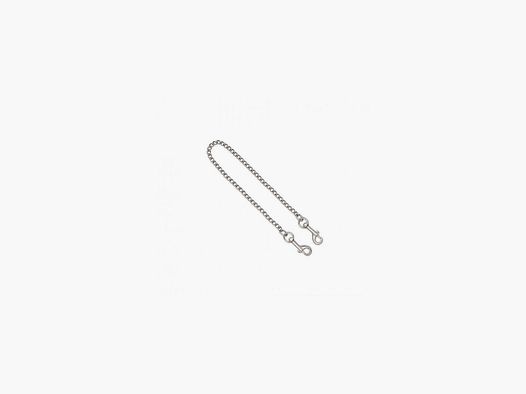 Starkes Gourmette-Kettchen mit doppeltem Karabiner - 48 cm