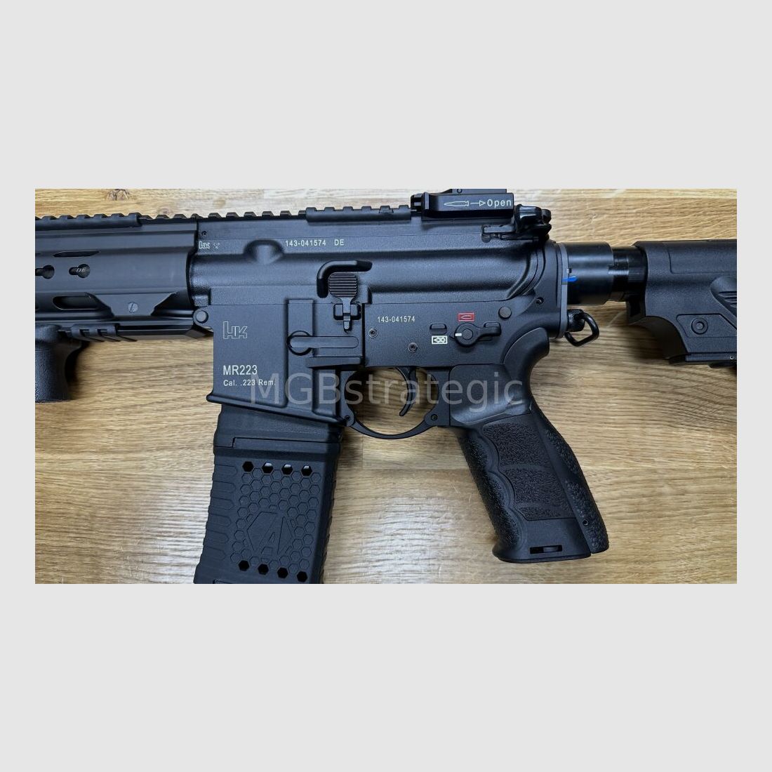 Heckler & Koch MR223 A3 Slim-Line 14,5" Lauf - halbautom. Büchse .223Rem	 zivile Version H&K G38 mit G38 G95K Upgrades / HK416 H&K 416 / MR 223 A3