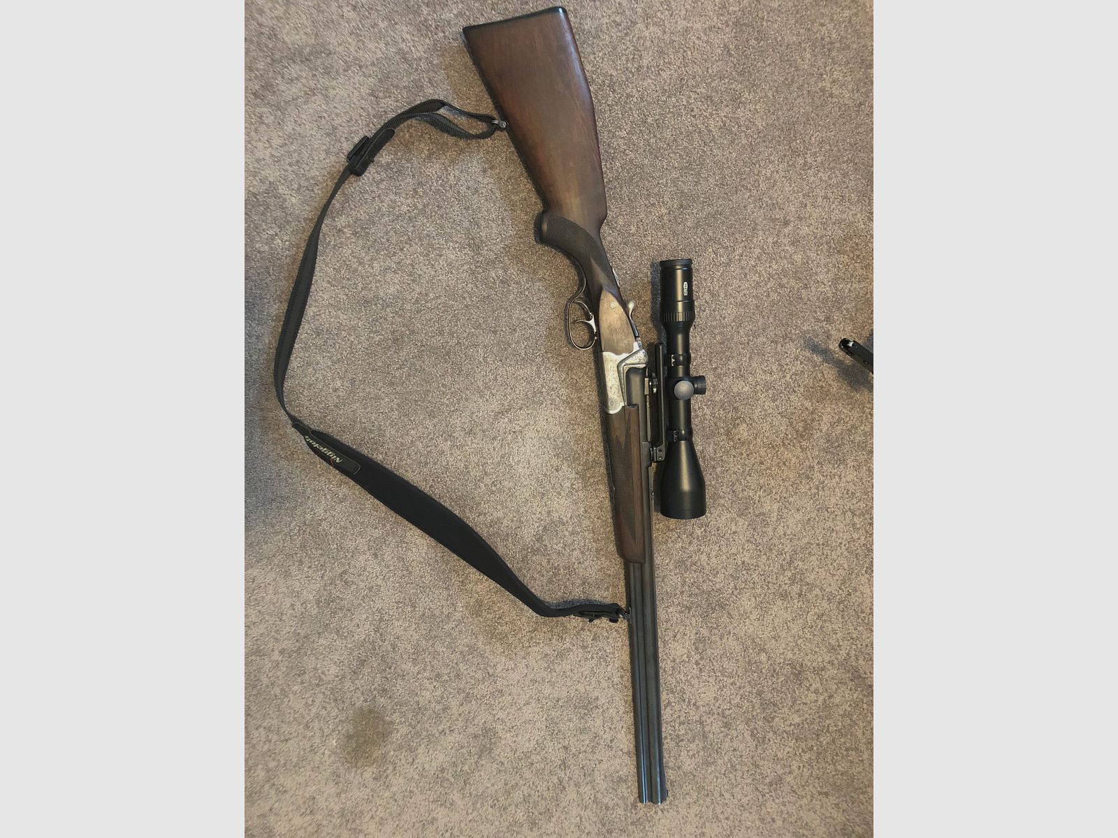 Bockbüchsflinte BBF Sauer 54 with Meopta R1r 3-12x56 RD