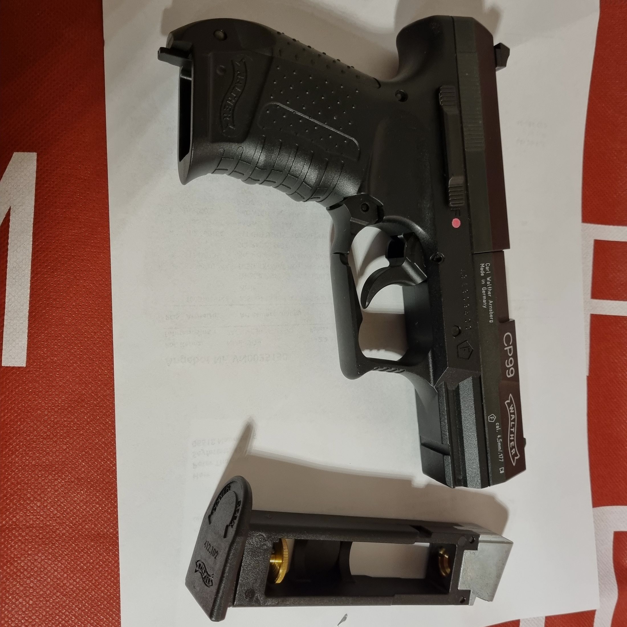 Walther CP 99, 4,5 mm/ Co2, alte Ausführung