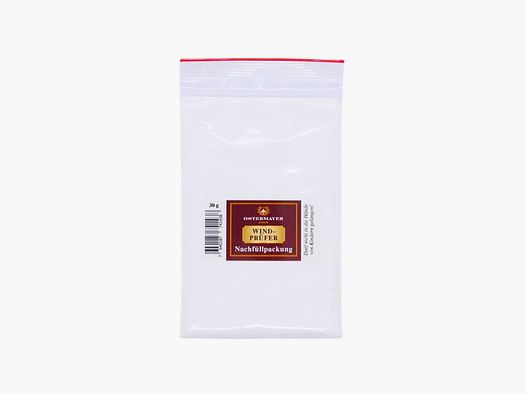 Ostermayer Windprüfer Nachfüllpack 30g Jagdzubehör