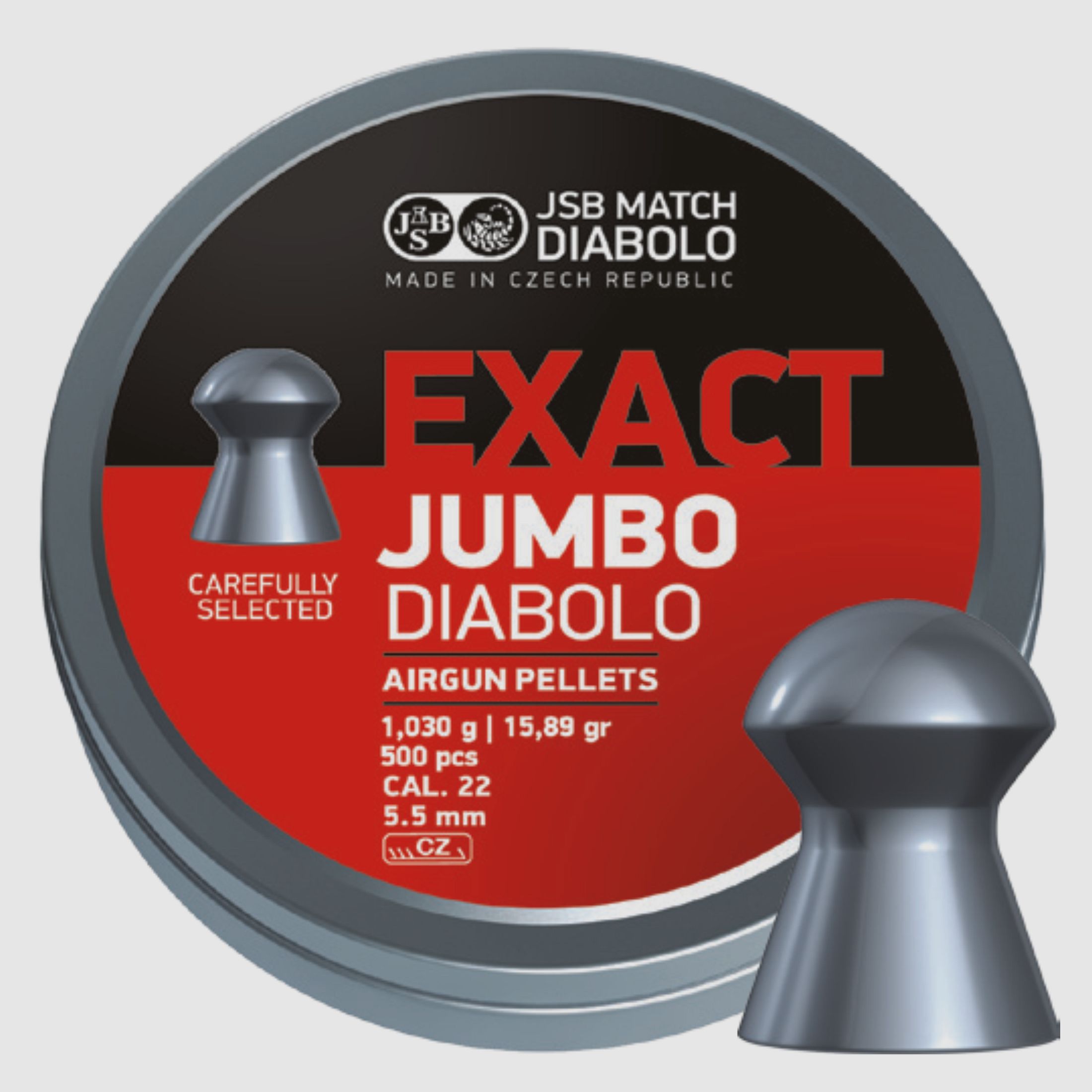 JSB Exact Jumbo, Kal. 5,5mm, 1,03g,