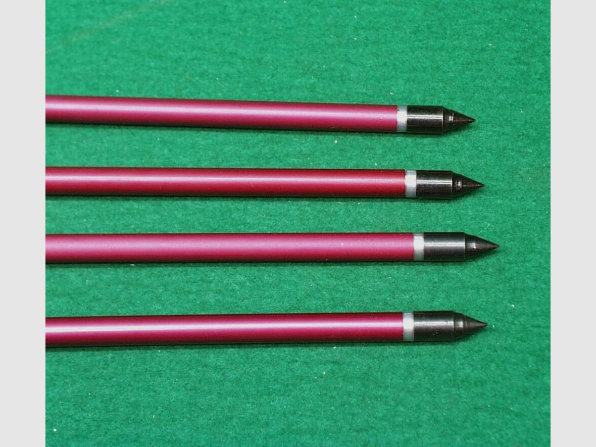 Herbertz Armbrust-Pfeile, dunkelrot