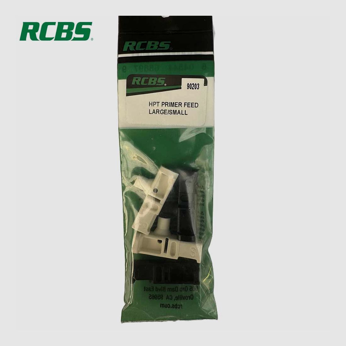 RCBS PRIMER FEEDS, Set of 4 parts, for 90200 Large/small, left/right for primer setting device