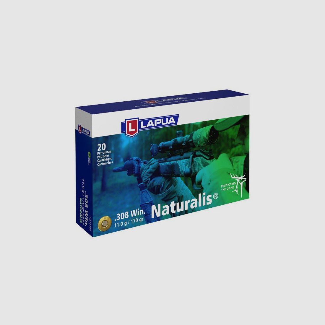 Lapua .308Win Naturalis 11,0g  - 170gr.