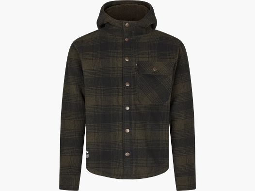 Seeland Canadá Yukon Jack Hombre Cuadro Verde Pino M