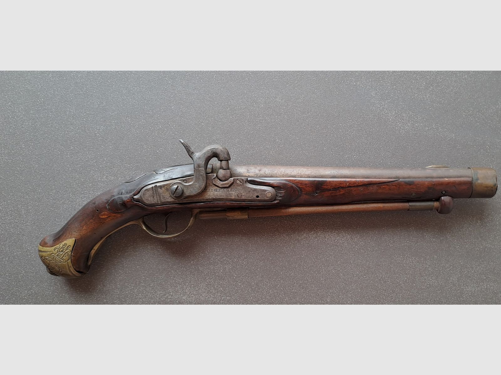 Perkussions-Vorderladerpistole