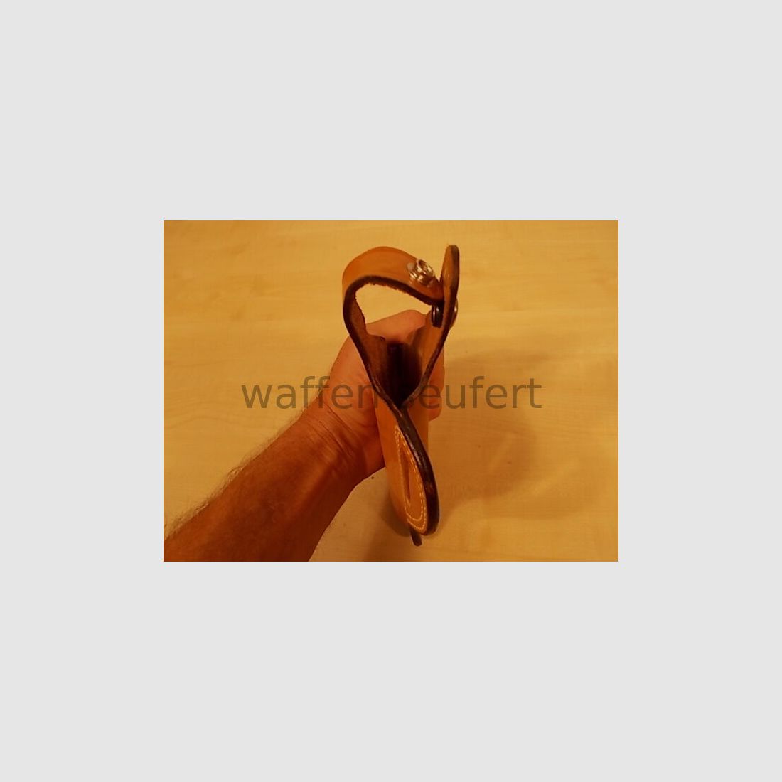 Gürtelholster Leder f. Colt Government