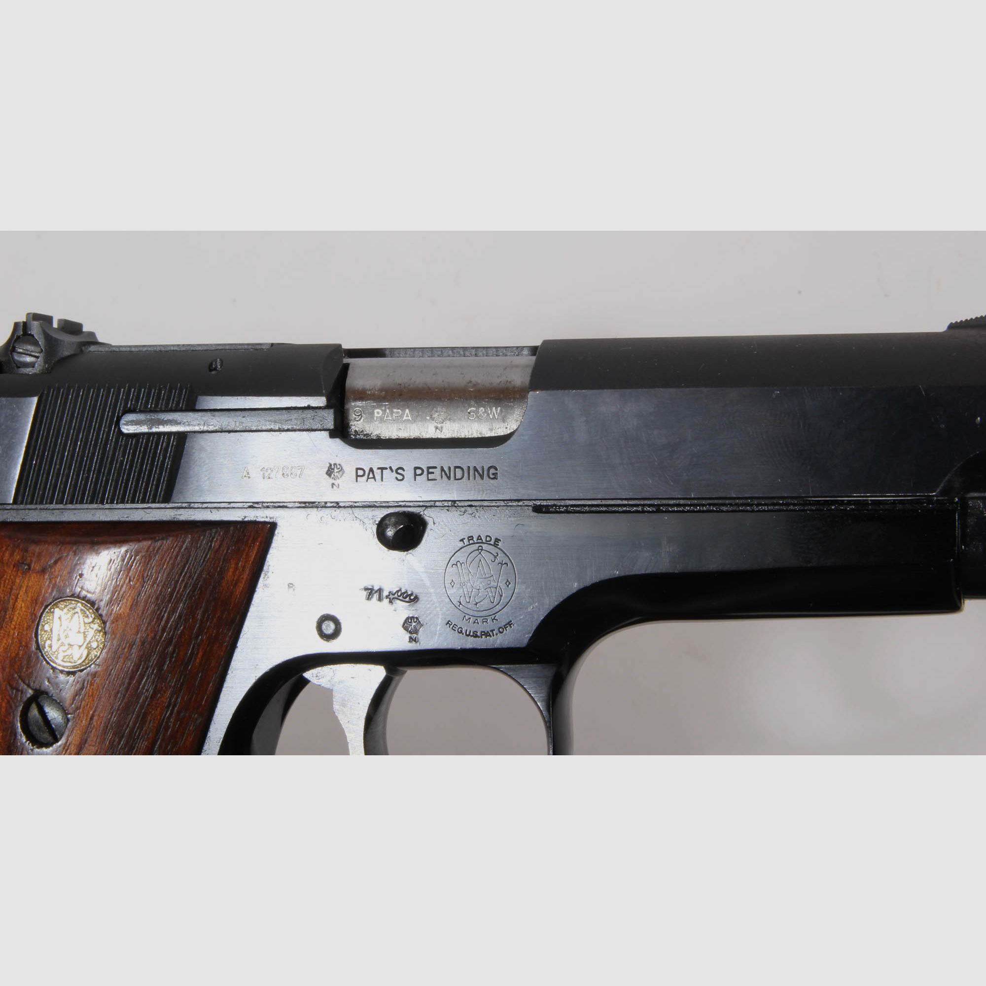 Pistole Smith & Wesson Mod. 39-2  Artikel 12836, Bild 4 von 4