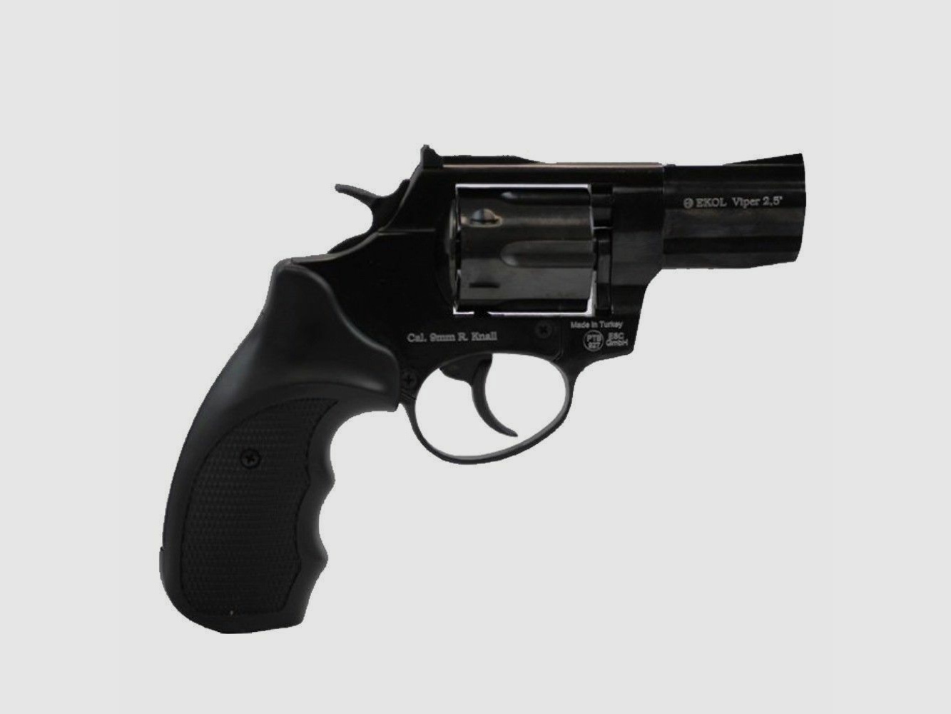 Ekol Viper 2,5 Zoll Schreckschussre volver 9mm brüniert +