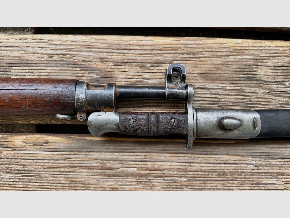 Enfield P14 mit originalem Bajonett .303Brit