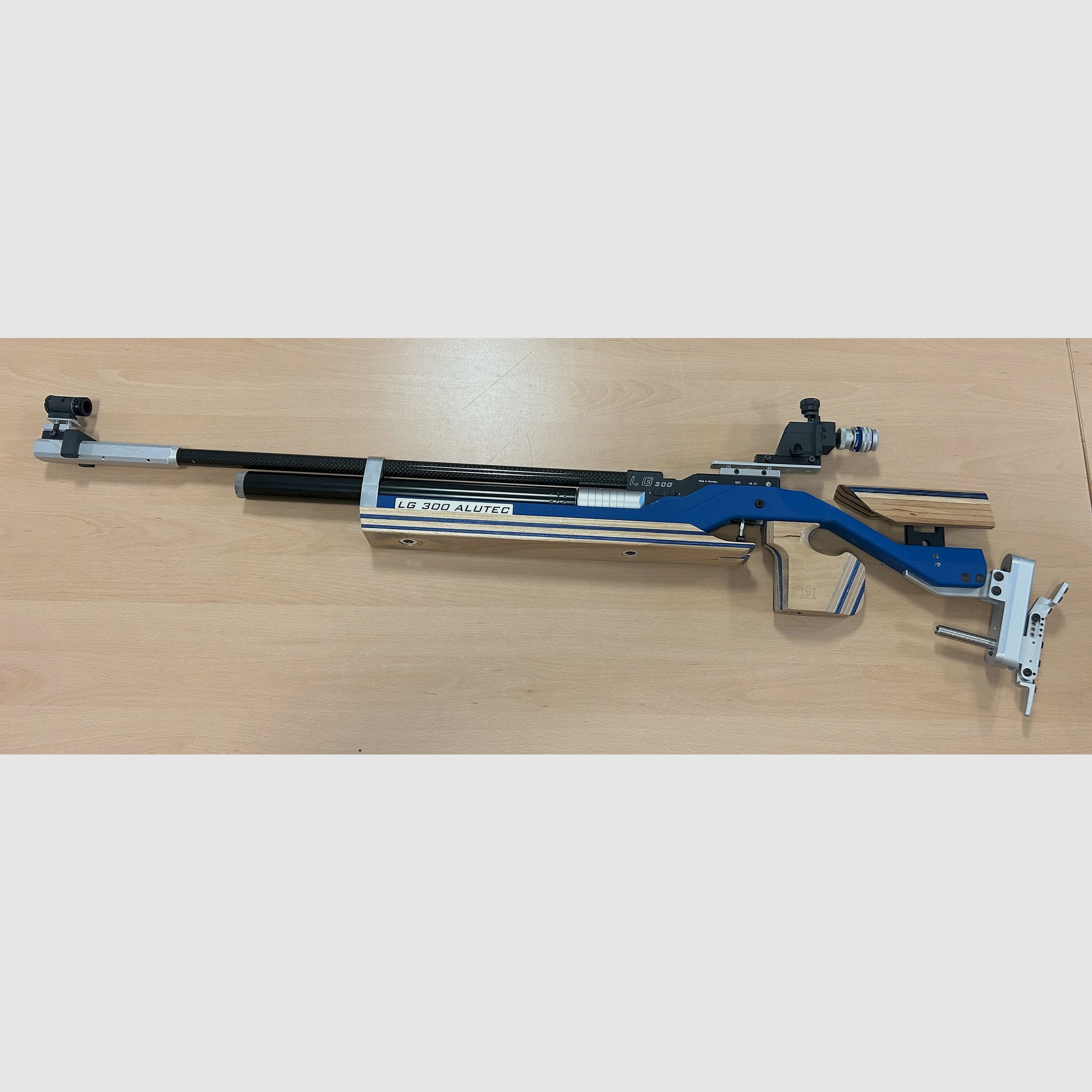 Walther LG 300 Alutec soporte