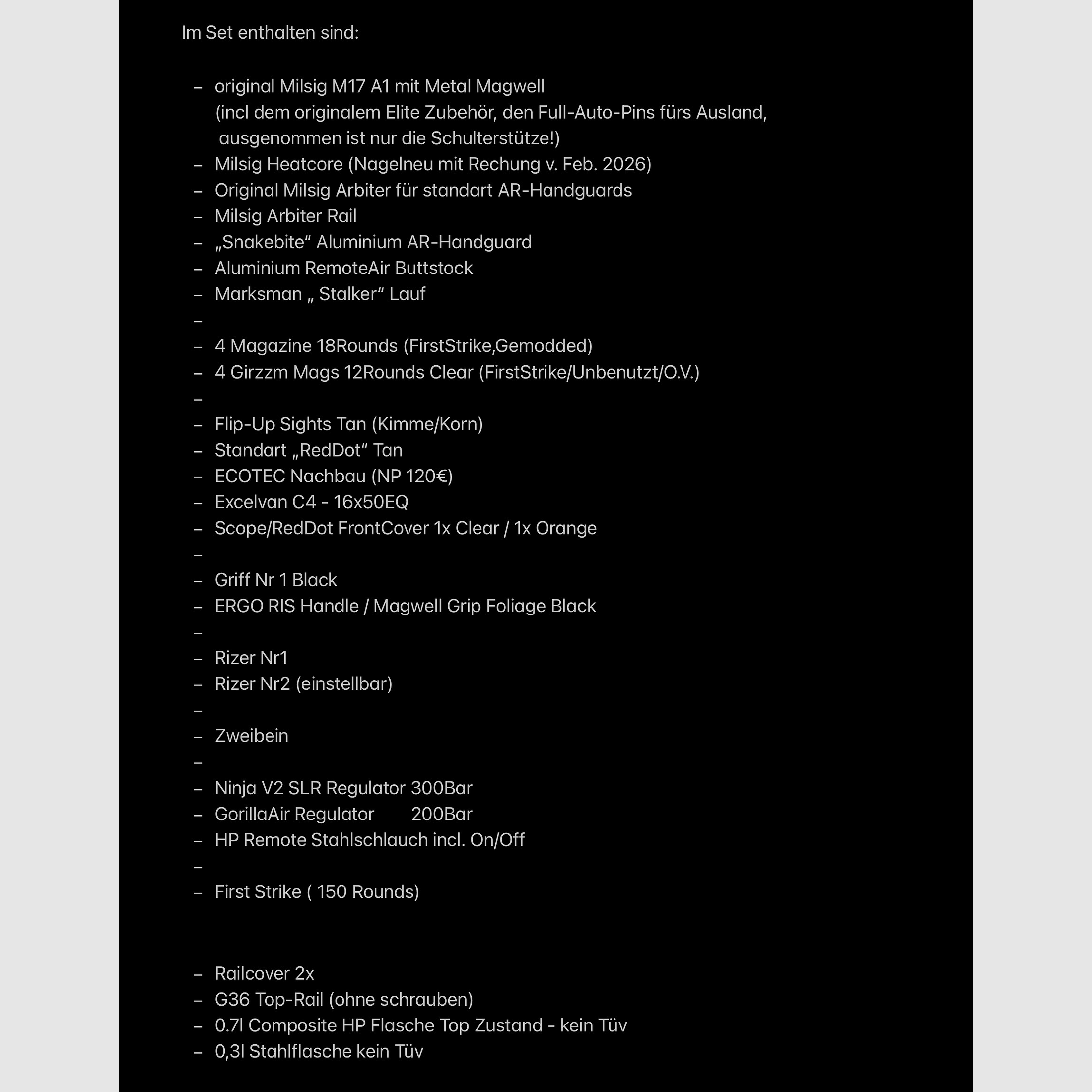 Milsig M17 Elite A1 (Tan/Black)