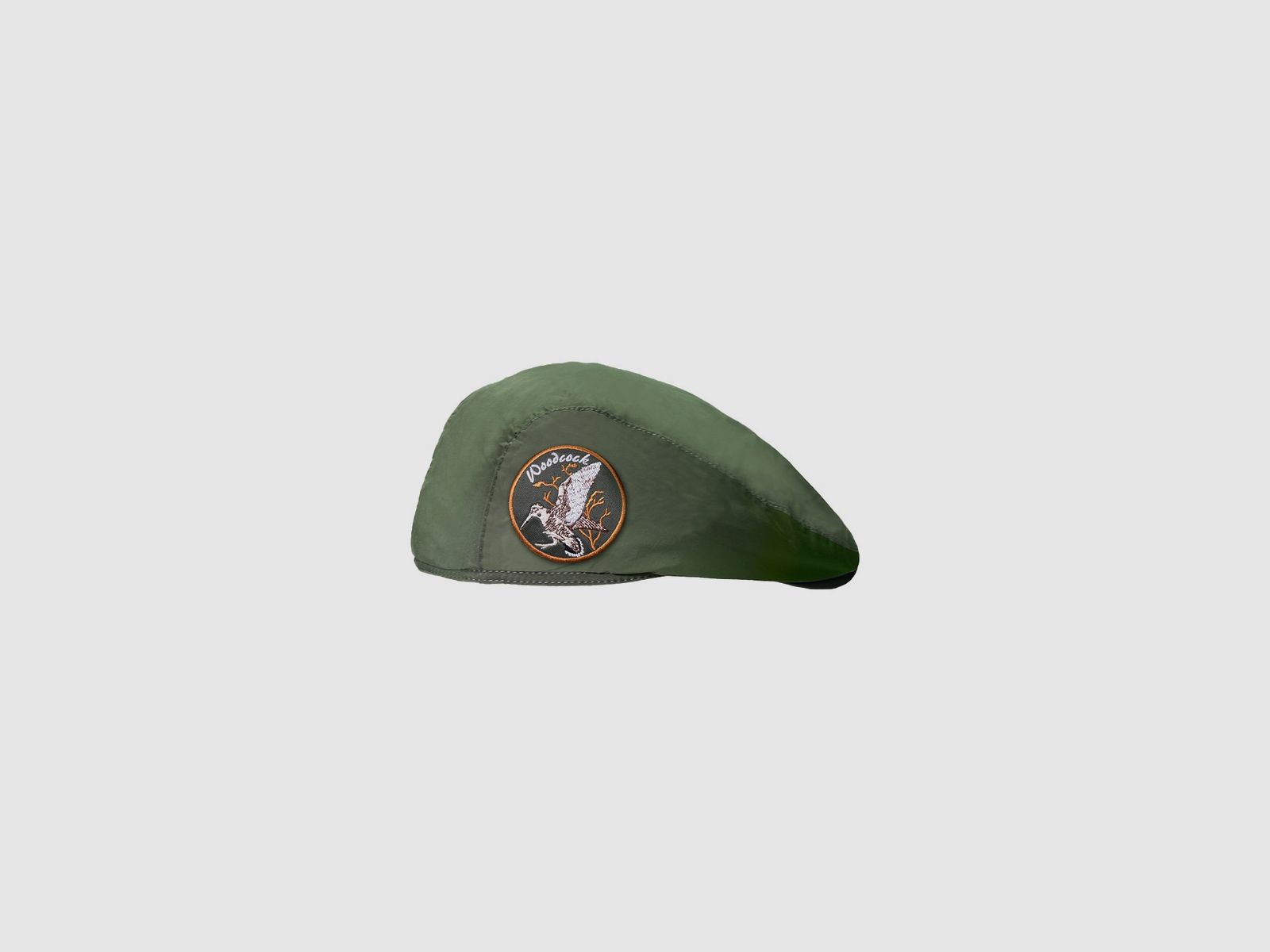 Grüne Kappe mit weißem Woodcock-Patch: Ein perfektes Accessoire für Tierliebhaber, Bild 1 von 4