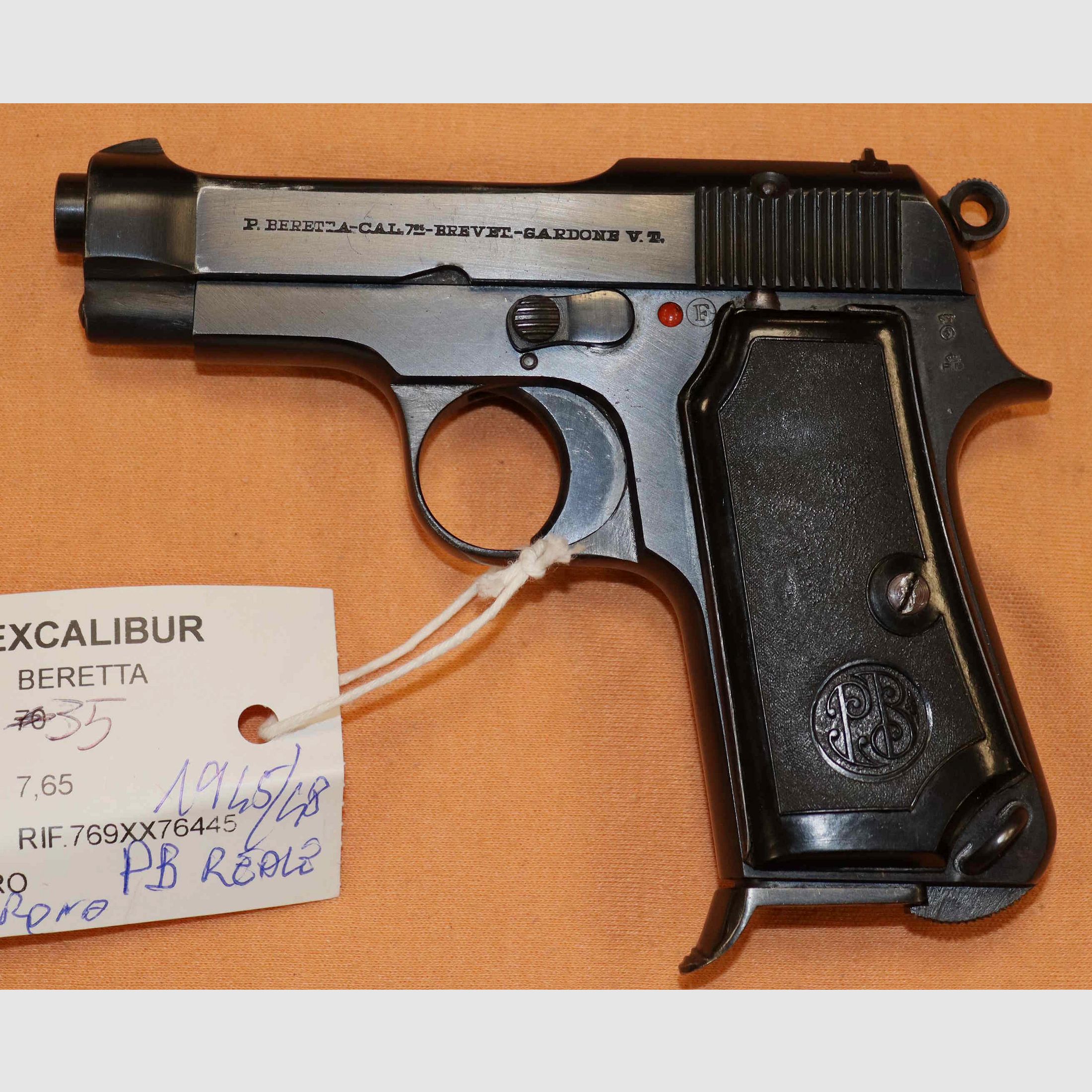 Beretta Model 35 Corona del Re .32 Caliber, image 3 of 7