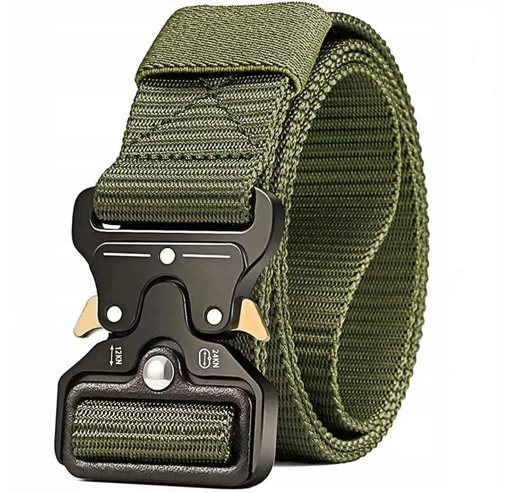Pasek do spodni klamra QR olive wojskowy 120 cm