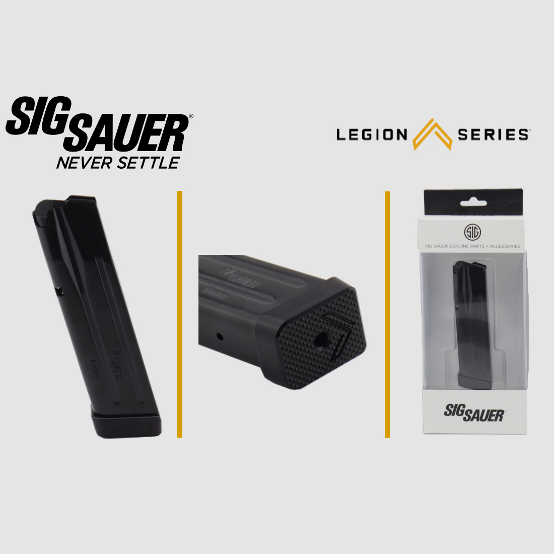 Sig Sauer Original magazine P320 17-round 9mm Legion for X-Series AXG AXG PRO