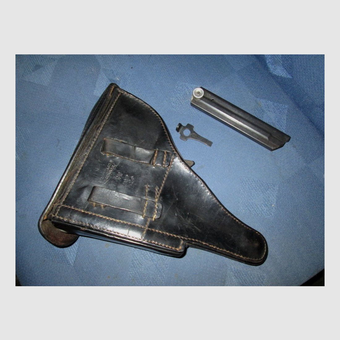 Holster P08 1940 mit Magazin aus Wk2