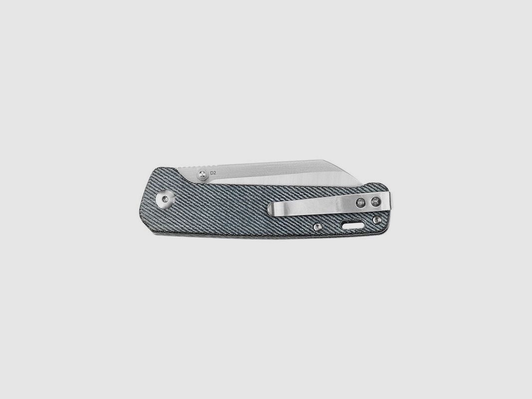 Qsp Penguin Folding Knife - Micarta Denim - QS130B, image 4 of 4