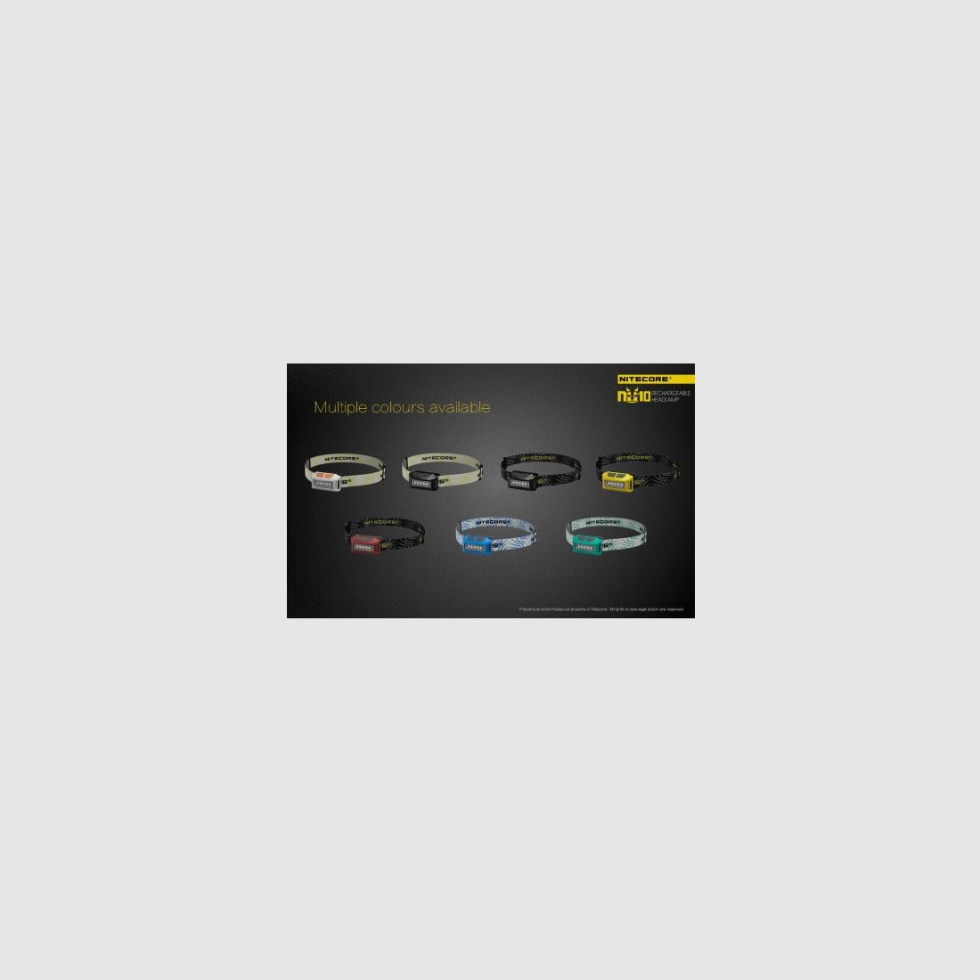 Nitecore NU10CRI Lampada frontale 115 lumen Gialla, immagine 15 di 21