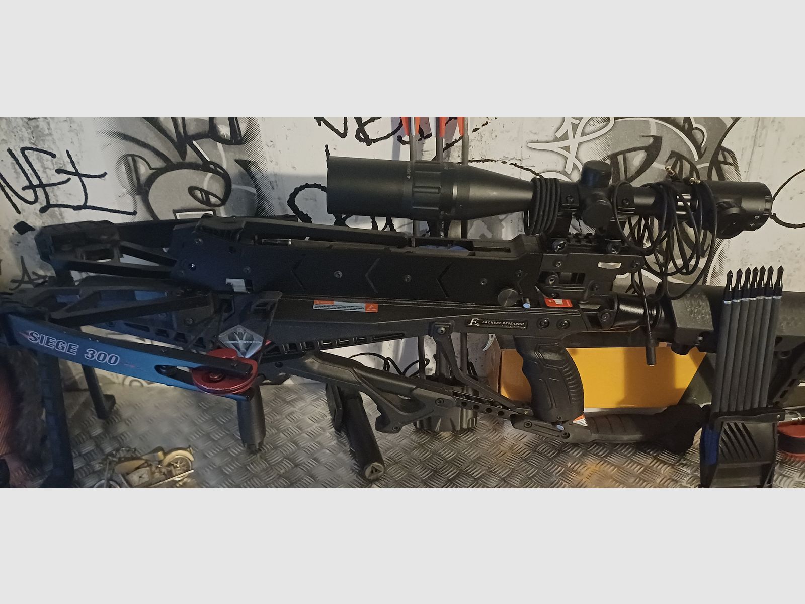 Scharfschützen Armbrust Repetierer mit Magazin