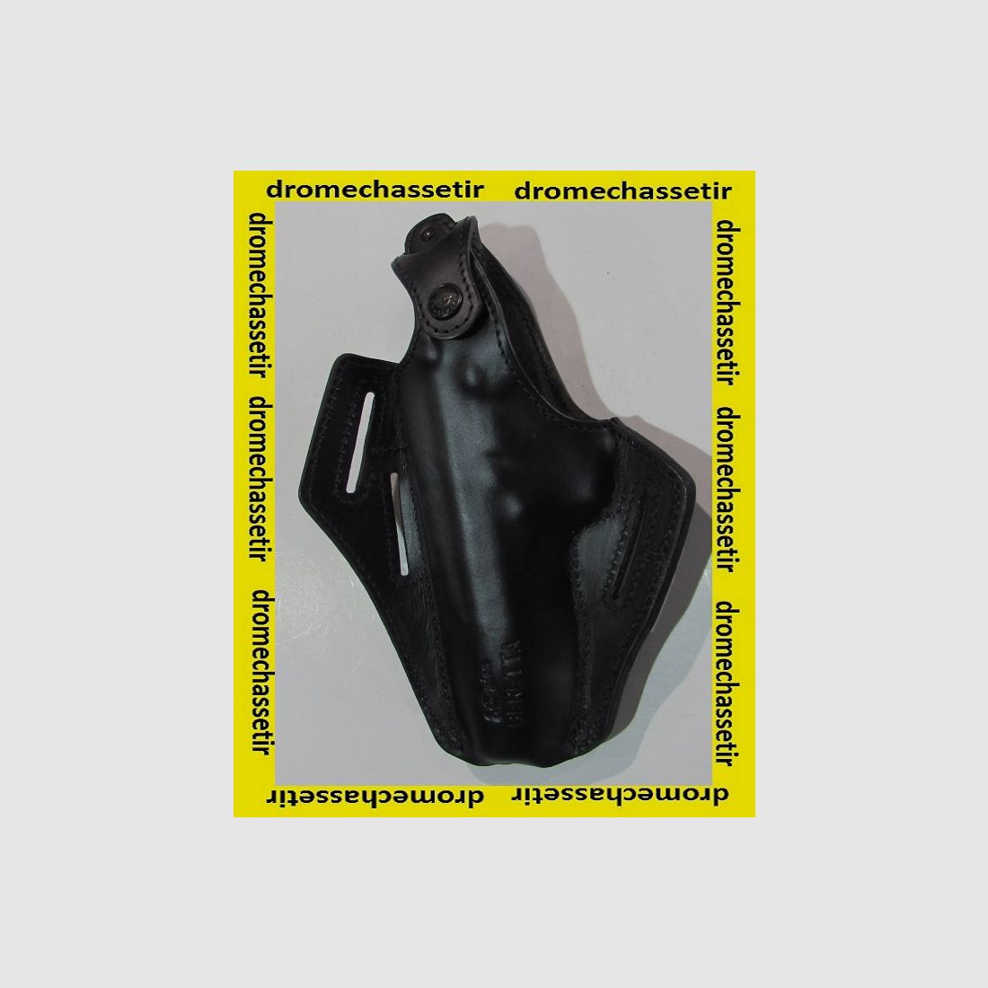 Rechts-Hand-Holster aus Leder für Beretta Mas G1, schwarz, Bild 3 von 3