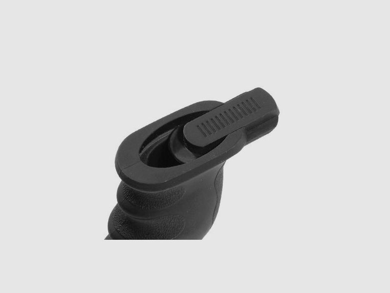 UTG Ambidextrous Combat Foregrip, Symmetric Contour-Black