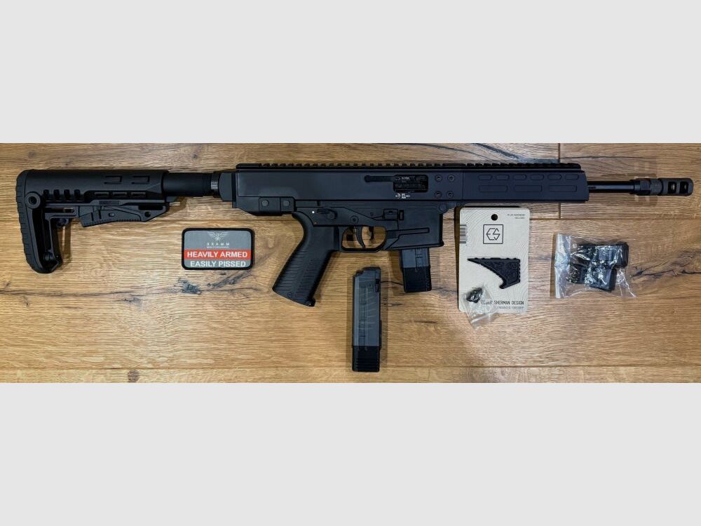 B&T AG (Brügger und Thomet) GHM9 Sport DE mit AR-Hinterschaft