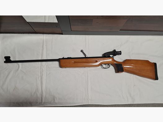 Haenel Sportschützenmodell 3.112 /Q1 / Waffe und Diopter Nummerngleich !!!