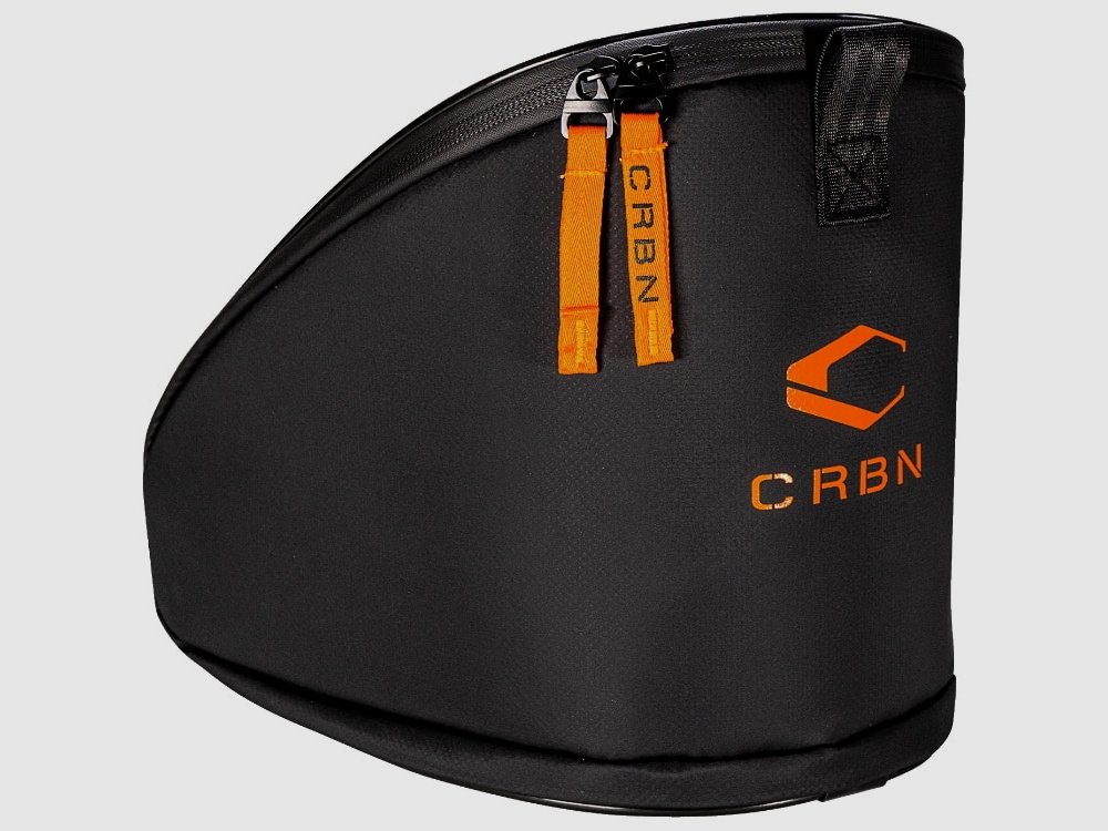 Carbon goggle case / mask bag (black)